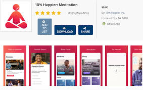 10% happier having 1 products. Bridgingapps Reviewed App 10 Happier Meditation Bridgingapps