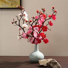 1 story home w swimming pool in prime flower mound location! Plum Cherry Blossoms Artificial Silk Flowers Plastic Branch For Party Wedding Diy Home Table Living Room Decor Fake Flowers Hot Sale 8701 Cicig
