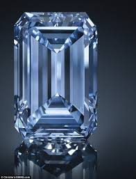 14 Carat Fancy Vivid Blue Diamond Set To Sell For 32 Million Colored Diamonds Crystals Gemstones Gemstones