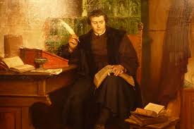 Martin luther geriet in ein starkes gewitter und hatte angst vom blitz. Martin Luther