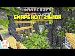 Now with twice as much java version. Lush Caves Deepslate Changes More Minecraft 1 17 Caves And Cliffs Snapshot 21w10a Youtube First Comment