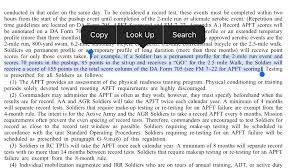 How Do You Score An Apft For Those On Permanent Profile