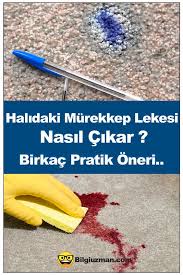Halidaki Murekkep Lekesi Nasil Cikar Halilar Murekkep Hali