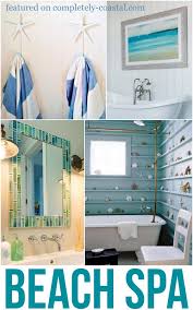 Add a pop of color in an unexpected place. Coastal Bathroom Ideas