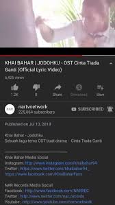 Khai bahar cinta tiada ganti mp3 & mp4. Https Youtu Be Jdej0ma Wqw Khaibahar Empire
