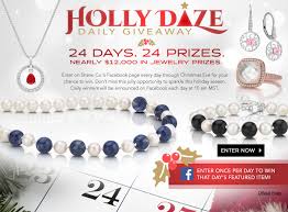 12 1 12 24 Almost 12 000 Worth Of Beautiful Jewelry Is Up For Grabs In The Shane Co Holly Daze Facebook Giveawa Holiday Fashion Shane Co Facebook Giveaway