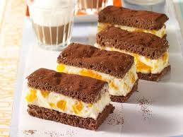 Mandarinen Milch Schnitten Rezept Lecker Lebensmittel Essen Lecker Rezepte
