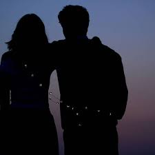 Abstract portrait of pretty young woman with beautiful hair. Pinterest Vandanabadlani Elegant Romance Cute Couple Relationship Goals Prom Kiss Hugging Dating Couple Silhouette Cute Couples Cute Couple Pictures