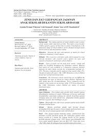 Keberadaan kantin di sekolah akan menentukan sehat tidaknya suatu jajanan. Http Jgp Poltekkes Mataram Ac Id Index Php Home Article Download 201 139