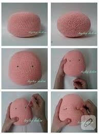 Amigurumi Orgu Bebek Gozlerinin Yapilisi Jpg 530 714 Ursos De Pelucia De Croche Amigurumi De Animais De Croche Pontos Basicos De Croche