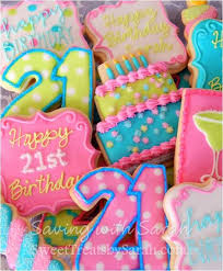21st Birthday Cookie Cake Ideas Happy Happy Birthday To You Happy Birthday Cookie Birthday Cookies Cookie Cake Birthday