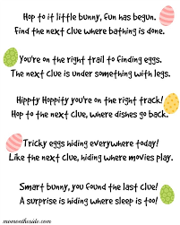 Printable Easter Scavenger Hunt Clues For Kids And Teens Easter Scavenger Hunt Easter Kids Easter Scavenger Hunt Clues