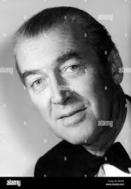 L'acteur james Banque d'images noir et blanc