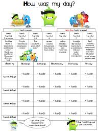 Scientific Second Grade Behavior Chart School Behavior