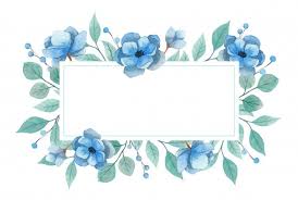 Send flowers online with cyber florist and give smiles. Free Vector Turquoise Watercolor