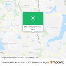 Como chegar até Rua Manuel Castelo Branco 700 em Messejana de ônibus?