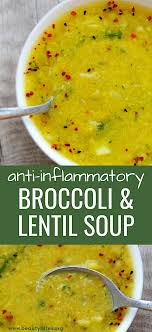 Broccoli And Red Lentil Detox Soup Beauty Bites Recipe Lentil Detox Soup Vegan Soup Recipes Soup Recipes