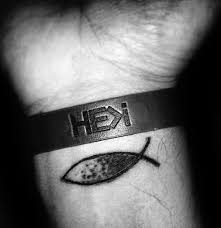 This is a photo taken the night i got this done on anzac. 40 Ichthus Tattoo Designs For Men Jesus Fish Ink Ideas