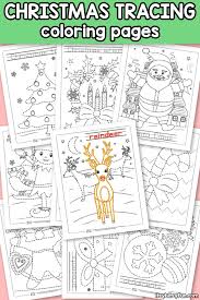 Draw the presents you would like for christmas under the tree! Christmas Tracing Worksheets Itsybitsyfun Com