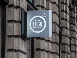 Download Outdoor Advertising Square Sign Board Mockup Mockup Love