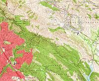 Usa region west relief argus range. Topographic Maps Maps Air Photos Library Guides At Uc Berkeley