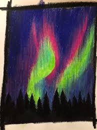While green, yellow and red colored aurora are associated with exited. Northern Lights In Color Pencil Album On Imgur