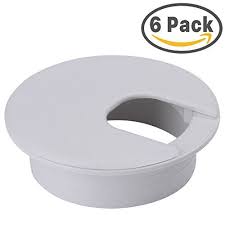 Topetek Computer Desk Grommet Kit 2 Desk Grommet Computer Desk Cord Management
