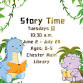 Summer Story Time @ Chester Main