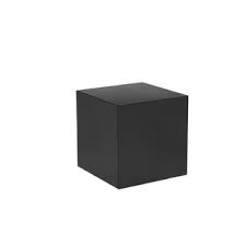 This piece is in awesome vintage condition with new glass top, circa 1970s. Modern Contemporary Black Cube Table Allmodern