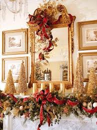 43 Festive Diy Christmas Garland Ideas Gold Christmas Decorations Christmas Fireplace Christmas Garland