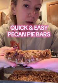 Sandra Rule Pecan Pie Bars