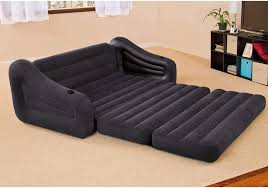 Sleeper sofa comes with a pull out bed that includes an innerspring mattress. Inflatable Pull Out Sofa Bed With Electric Pump Cherry Households