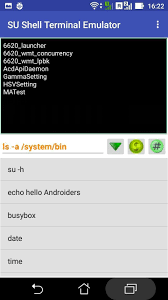 Abre una ventana de terminal e ingresa el siguiente comando: Su Shell Terminal Emulator For Android Apk Download