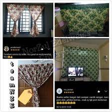 Minggu lepas bagi kain, bagi datel. Langsir Special Order Upah Jahit Langsir Shopee Malaysia
