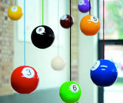 Pool Ball Lights With Images Ball Lights Pool Ball Candle Holder Pool Ball