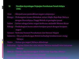 Ø prinsip kerakyatan secara jus soli untuk orang bukan melayu seperti yang termaktub di dalam perlembagaan malayan union digugurkan. Kepentingan Perjanjian Persekutuan Tanah Melayu Tanah Melayu Mencapai Kemerdekaan Pada Tahun 1957 Setelah Dijajah Oleh Kuasa Asing