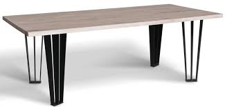 Gathering your friends and family around this dining table will be a pleasure that you will want to do over and over again! Casa Padrino Solid Wood Dining Table In An Authentic Rustic Look Different Colors Sizes Rectangular Kitchen Table With Solid Oak Table Top And Metal Legs