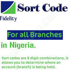 Below is the complete list of fidelity bank sort codes and branches across nigeria. Fidelity Bank Sort Code For All Branches In Nigeria