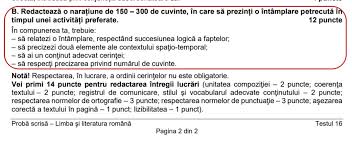 Spor la teme si spuneti ce parere aveti despre aceste compuneri! Èeful InstituÈiei Care Face Subiectele De Examen Despre Compunerea Din Testul De Antrenament DatÄ La Evaluarea NaÈionalÄ Testele De Antrenament Nu Au Fost Pentru A Se Antrena Copiii Pentru Evaluarea NaÈionalÄ