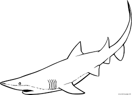 This compilation of over 200 free, printable, summer coloring pages will keep your kids happy and out of trouble during the heat of summer. Easy Lemon Shark Coloring Pages Printable