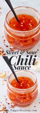 Vegan Sweet And Sour Chili Sauce Recipe With Garlic And Tapioca Flour Like Trader Joe S Copycat But Chili Sauce Recipe Sauce Recipes Sweet Chili Sauce Recipe