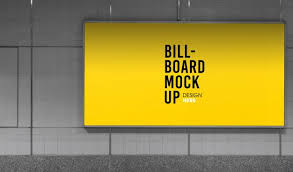 Billboard Mockup In Subway Or Metro Station Useful For Advertising Billboard Mockup Frame Mockups Mockup