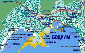 Курорты турции на средиземном, эгейском и черном море сильно отличаются. Karta Bodruma Gde Nahoditsya Bodrum V Turcii