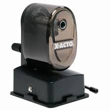 X Acto Bulldog Vacuum Pencil Sharpener Steel Cutter Clear Plastic 1 Count Walmart Com In 2020 X Acto Pencil Sharpener Steel Cutter