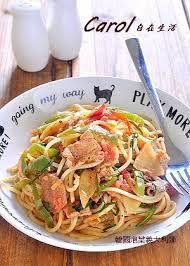 韓國泡菜豬肉義大利麵 carol 自在生活 cooking recipes asian cooking food