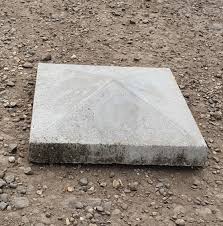Plastik mold for fence pier cap noulds post concrete cement 15.74x15.74 inch# sold one piece (foto 2) of multiple mold for making concrete pier fence cap size : Concrete Pier Cap Small Watling Reclamation