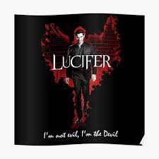 God devil jesus christ satan good vs evil lucifer 4001x2400 sports wrestling hd art. Lucifer Morningstar Posters Redbubble