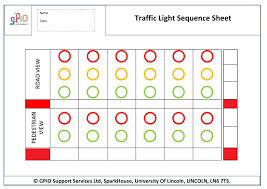 project traffic light sequence chart pages 1 1 text