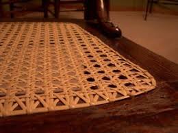 How To Fix Rocking Chair With Twinned Seating Form The Chair Seat This Is The Most Common Pattern Of Chair Caning Woven Chair Comfy Living Room Furniture