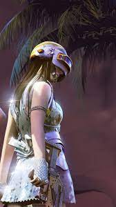 Pubg Girl Silver Dress 4k Ultra Hd Mobile Wallpaper Girls Silver Dress Silver Dress Warrior Girl
